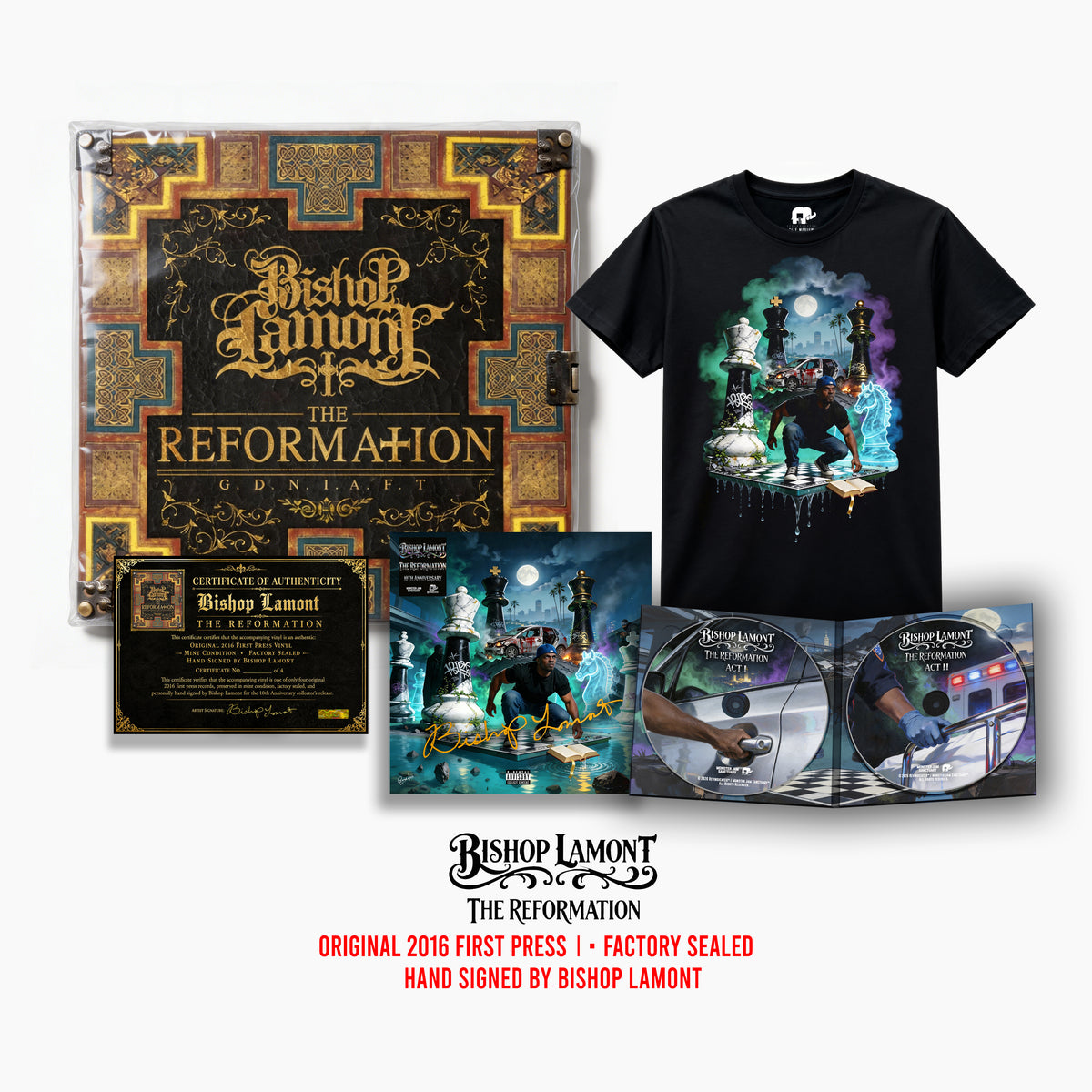SOLD OUT- 1 of 4 Original Factory-Sealed Reformation Vinyl Vault Bundle
