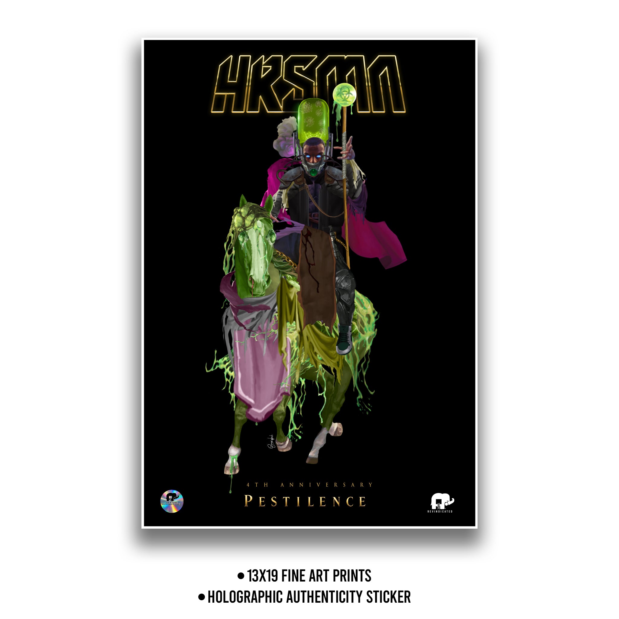 HRSMN Pestilence 13×19 Fine Art Print (Limited Edition)