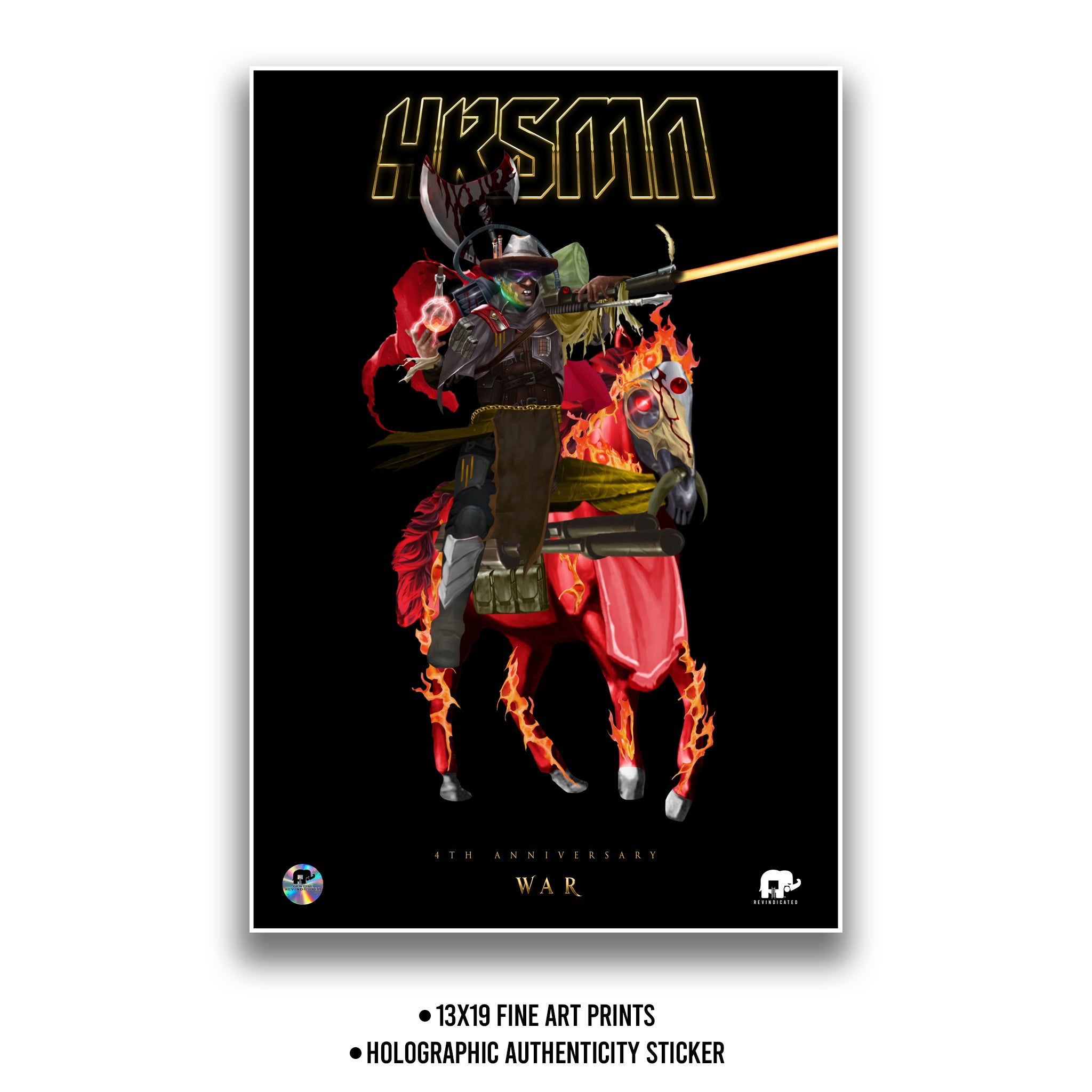 HRSMN War 13×19 Fine Art Print (Limited Edition)