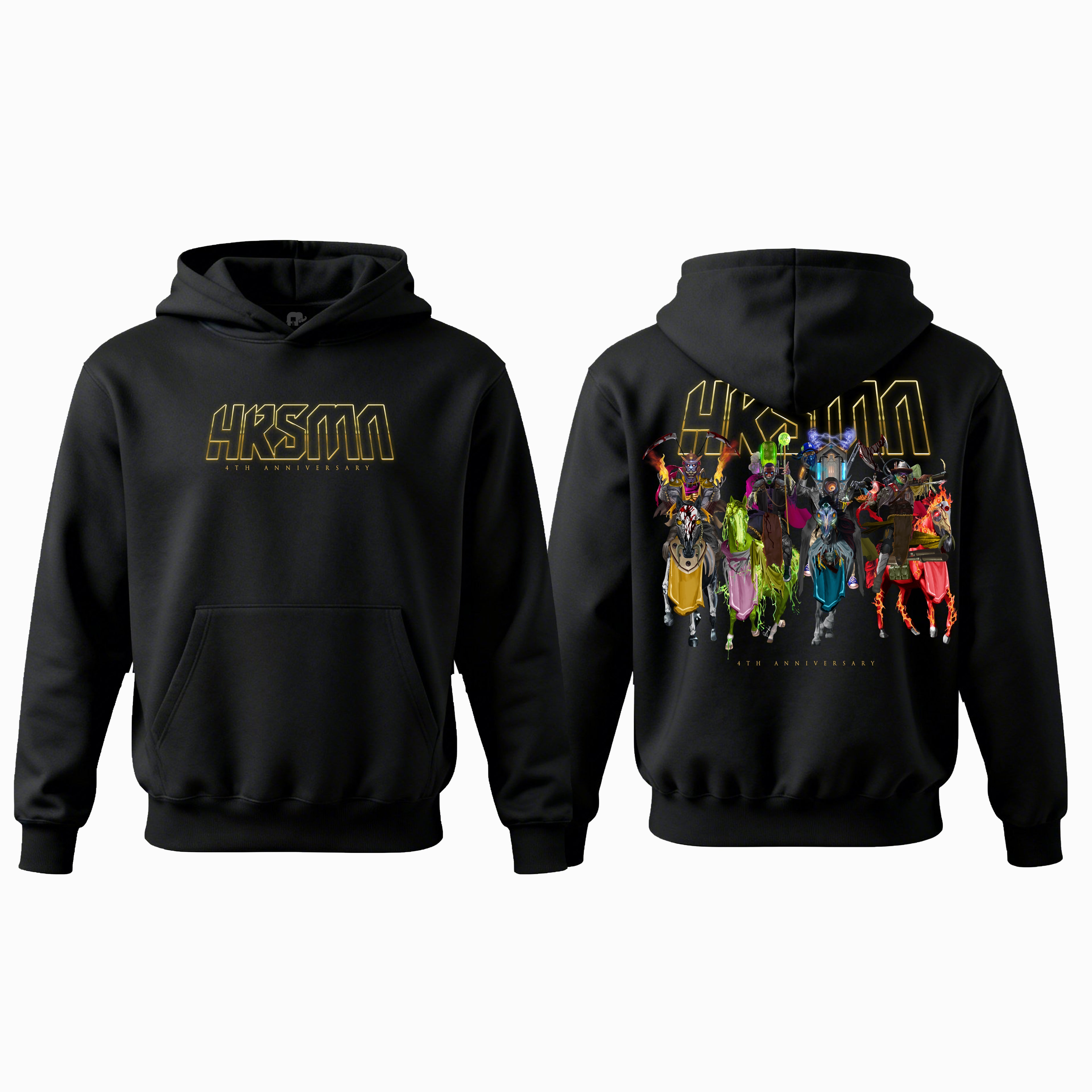 HRSMN —(PREORDER) 4th Anniversary Hoodie