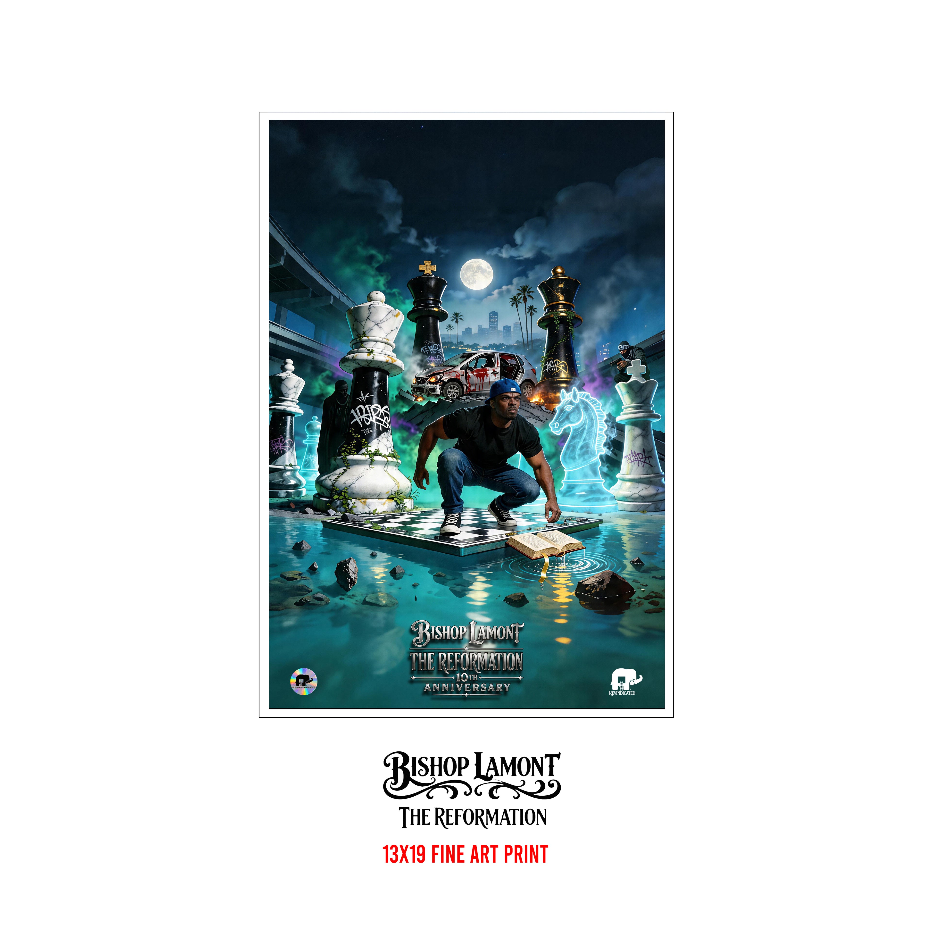 Bishop Lamont The Reformation ” ( Limited Edition UNSIGNED* 13×19 Art Print)