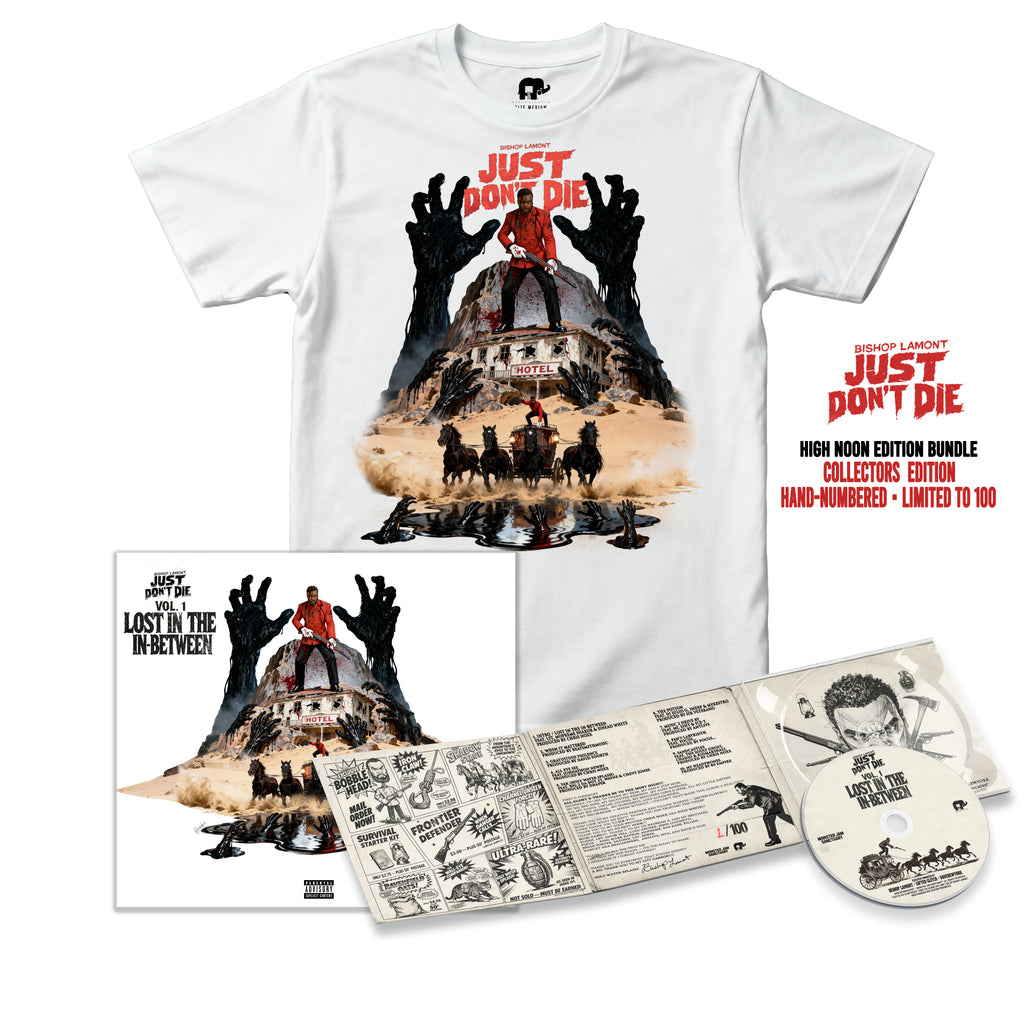 Bishop Lamont – Inca Gold Edition Limited Digipak + T-Shirt bundle