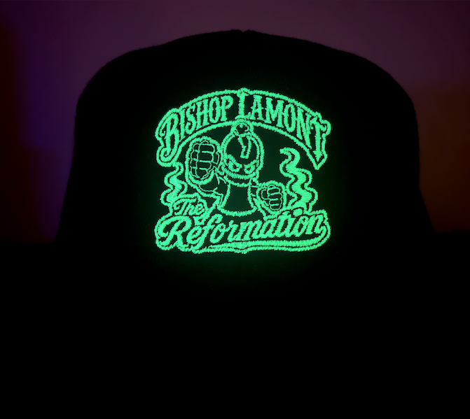 Bishop Lamont GLOW IN THE DARK The Reformation 10th Anniversary Limited Edition Snapback
