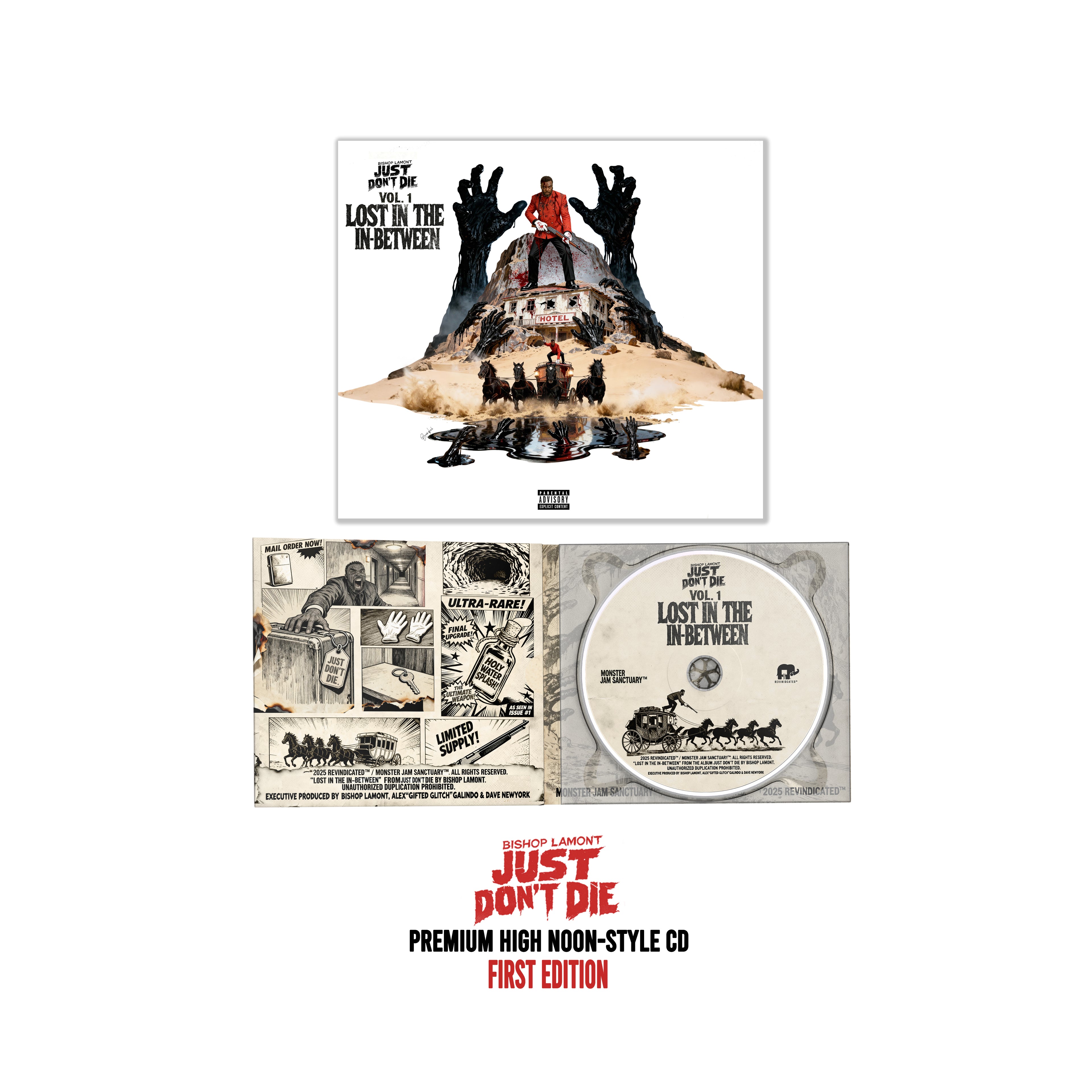 Bishop Lamont –(PREORDER) Inca Gold Edition Limited Digipak