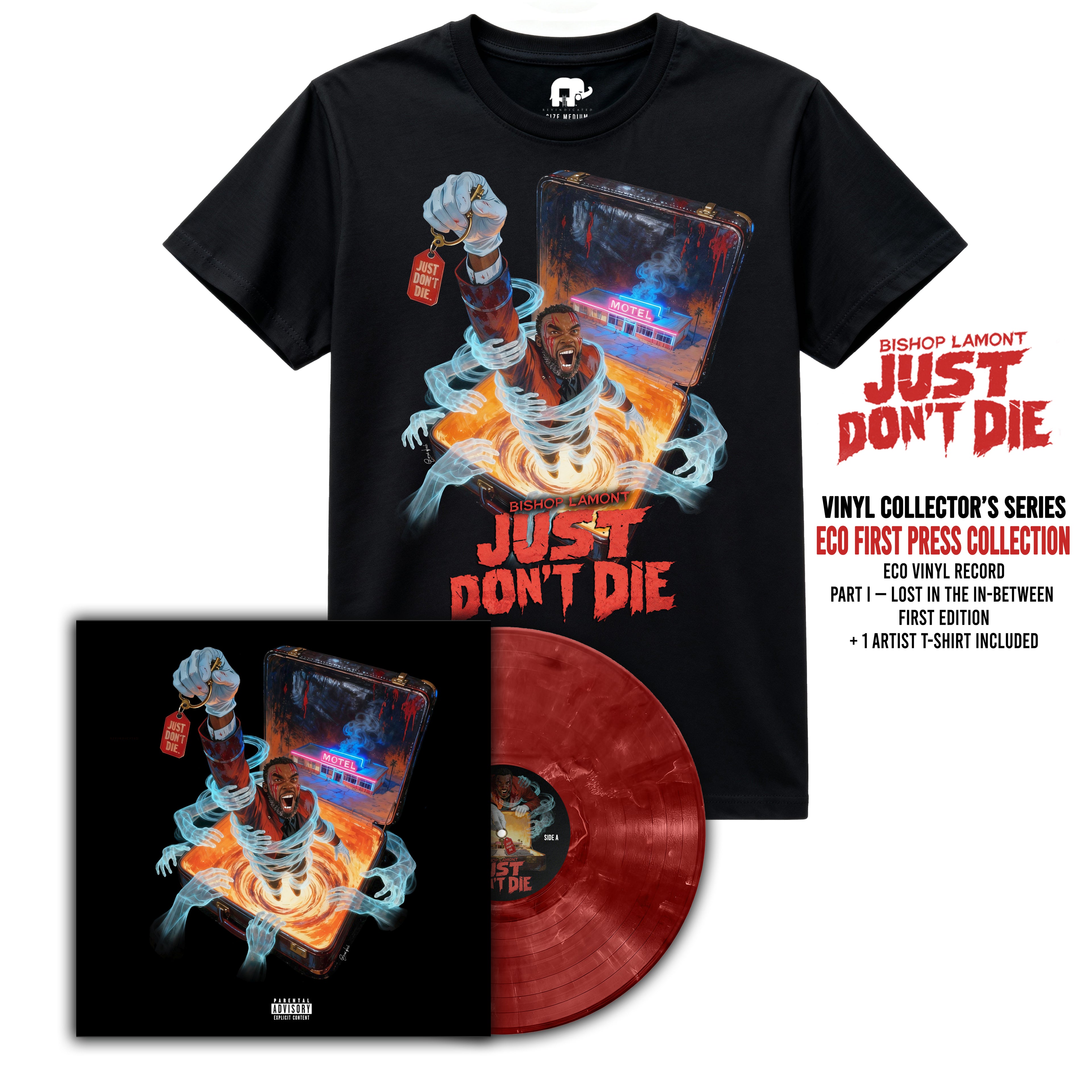 Bishop Lamont (PREORDER) Luggage ECO vinyl +Artist T-shirt