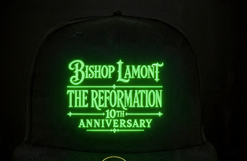 PRE-ORDER Bishop Lamont The Reformation 10th Anniversary Limited Edition Glow-in-the-Dark Snapback