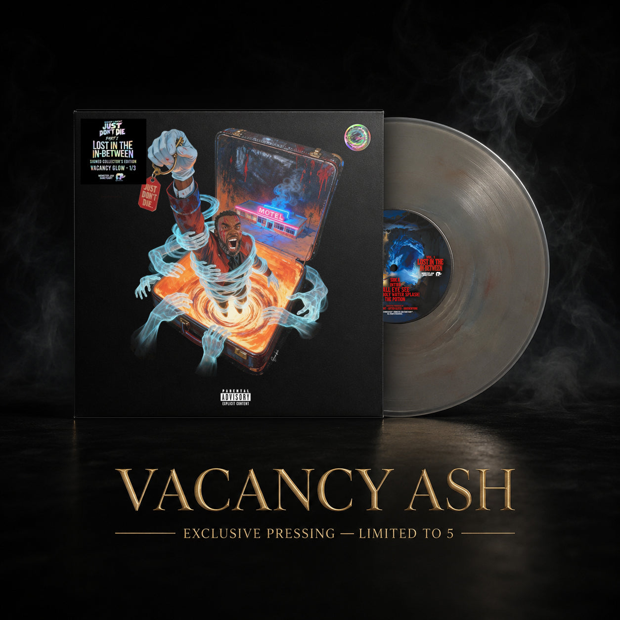 “Vacancy Ash” Exclusive Pressing (Limited To 5)