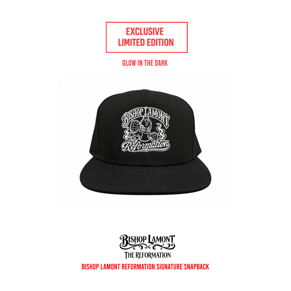 Bishop Lamont GLOW IN THE DARK The Reformation 10th Anniversary Limited Edition Snapback
