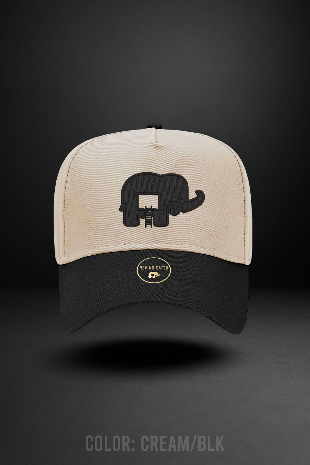 Revindicated Snap back Cream/blk