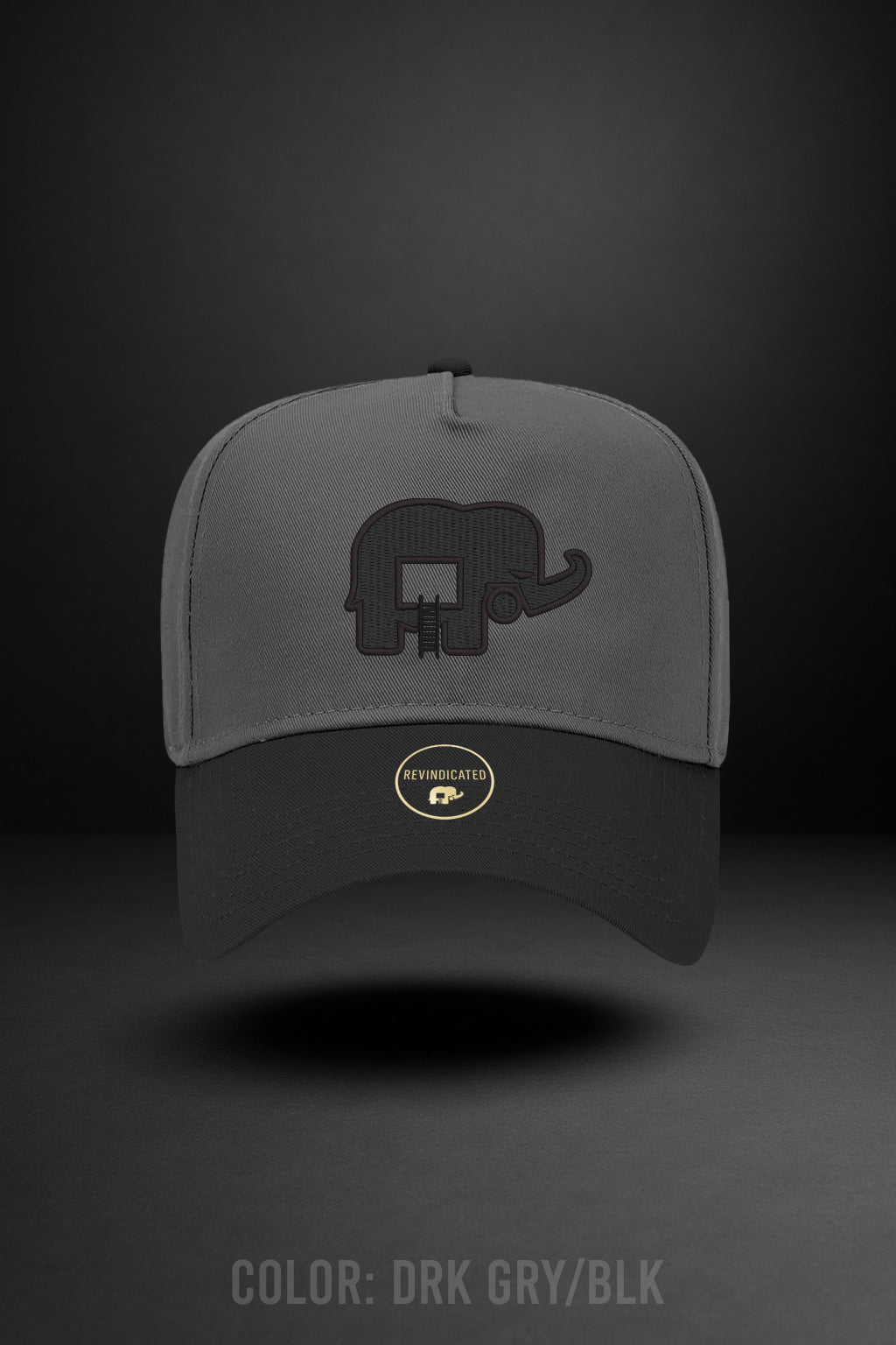 Revindicated Snap back Dark Grey/ Blk out