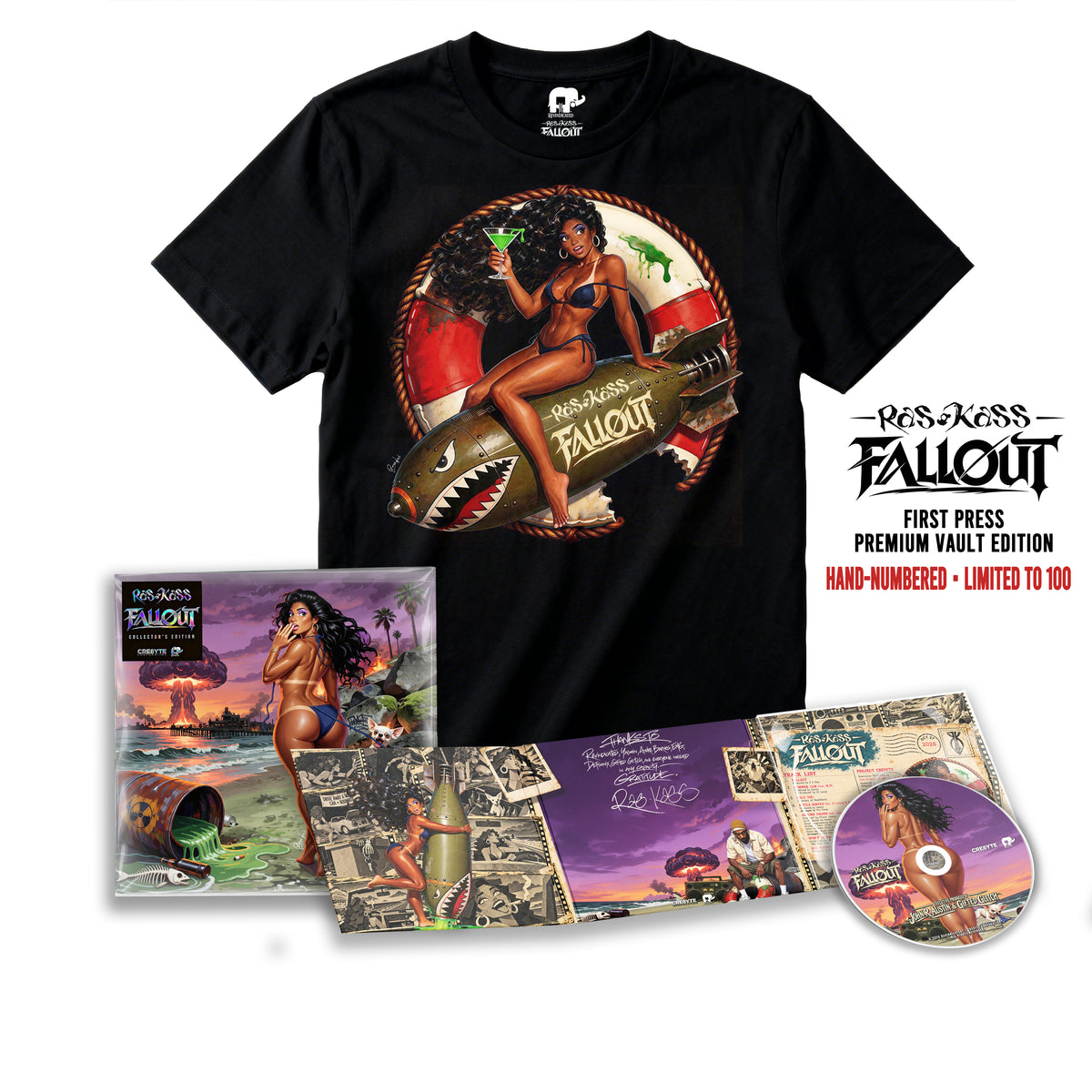 Ras Kass – Fallout “Bomb Voyage” Vault Edition Collector Bundle
