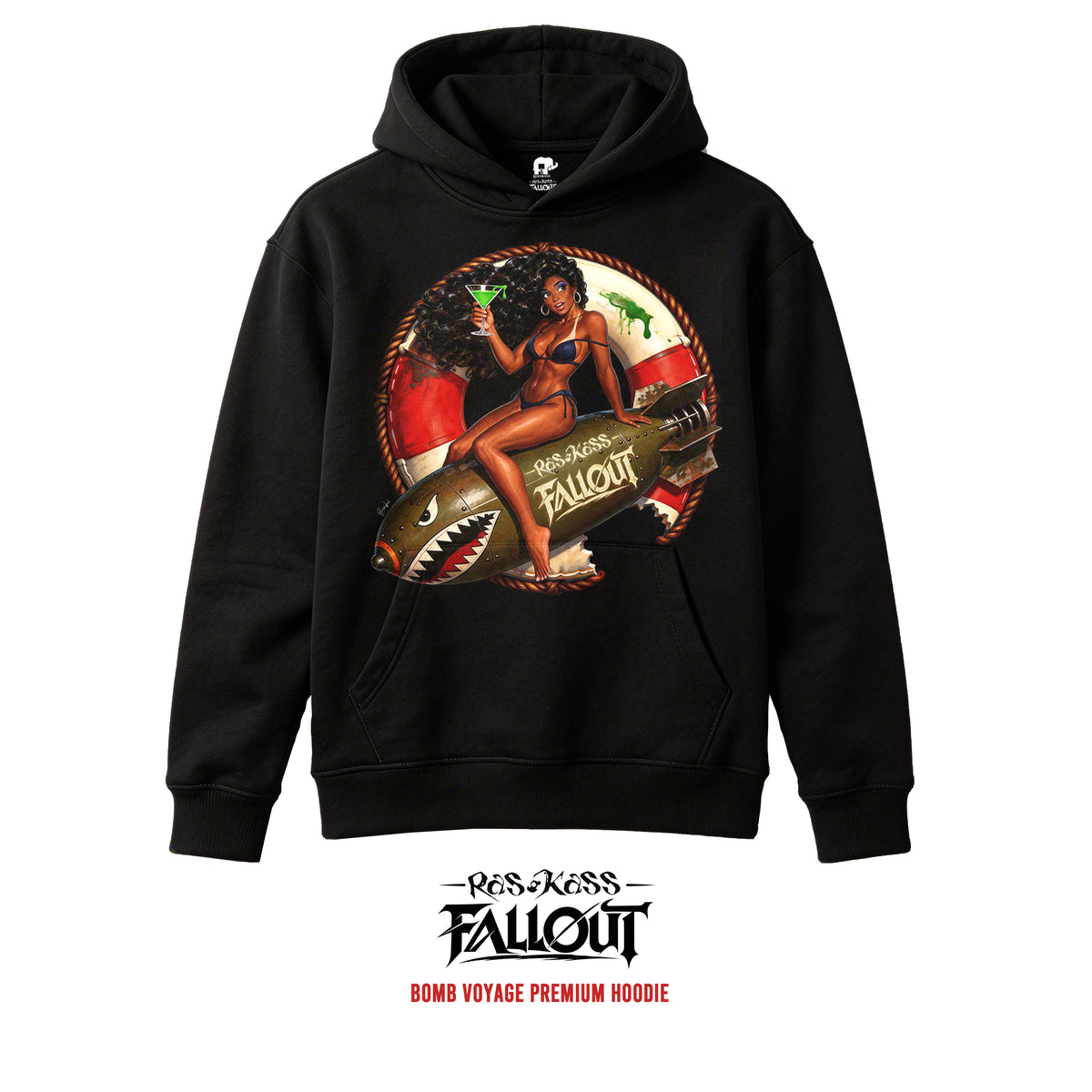 PRE ORDER Ras Kass Fallout “Bomb Voyage” Hoodie