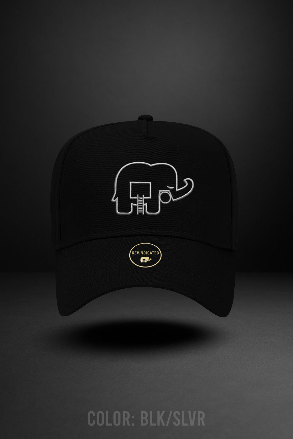 Revindicated Snap back metallic silver