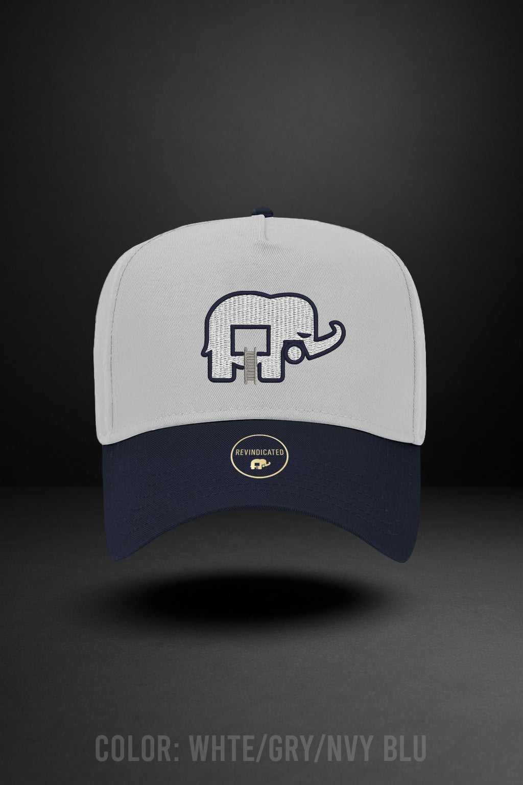 Revindicated Snap back whte/gry/navy