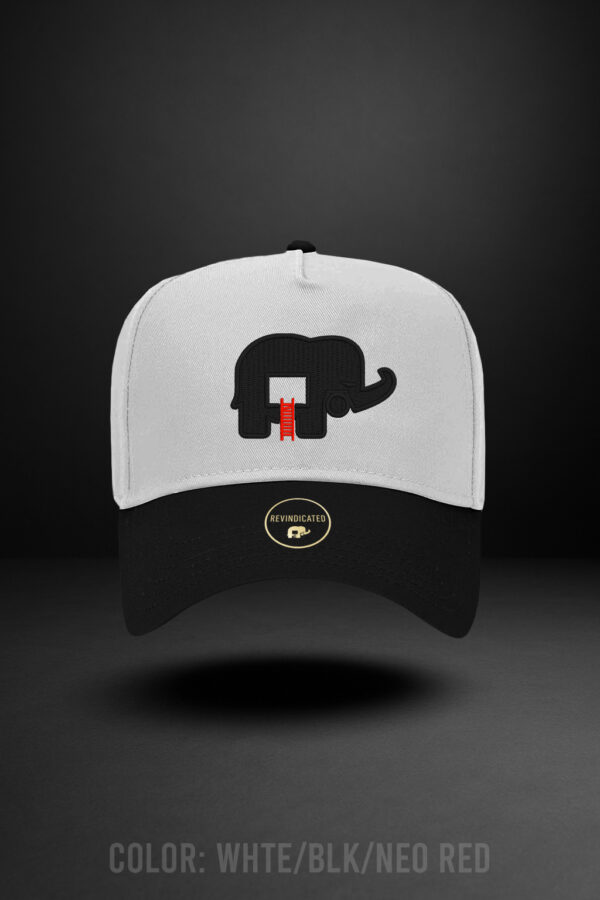 Revindicated Snap back white / blk out / red